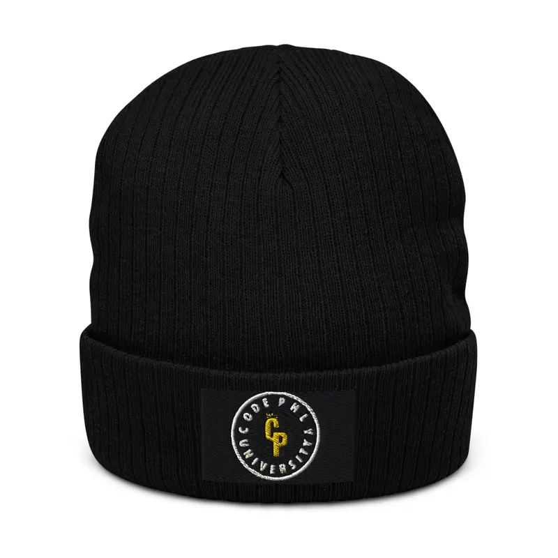 Code Phly University winter cap